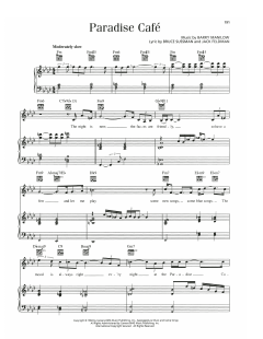 Paradise Cafe von Barry Manilow (Download) 