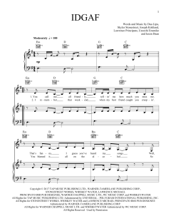 IDGAF von Dua Lipa (Download) 