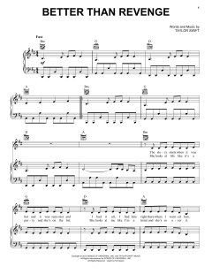 Better Than Revenge (Taylor's Version) von Taylor Swift (Download) 