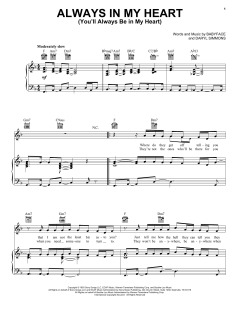 Always In My Heart (You'll Always Be In My Heart) von Tevin Campbell (Download) 