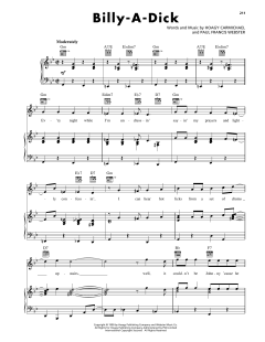 Billy-A-Dick von Hoagy Carmichael (Download) 