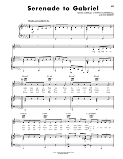 Serenade To Gabriel von Hoagy Carmichael (Download) 