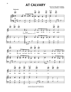 At Calvary von Daniel B. Towner (Download) 