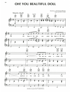 Oh! You Beautiful Doll von Nat D. Ayer (Download) 