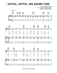 Joyful, Joyful, We Adore Thee von Edward Hodges (Download) 