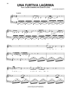 Una Furtiva Lagrima (The Elixir Of Love) (Download) 