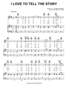 I Love To Tell The Story von William G. Fischer (Download) 