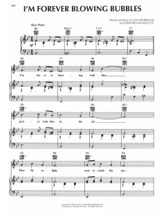 I'm Forever Blowing Bubbles von John William Kellette (Download) 