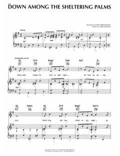 Down Among The Sheltering Palms von Abe Olman (Download) 