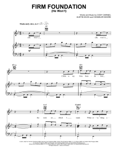 Firm Foundation (He Won't) von Cody Carnes (Download) 