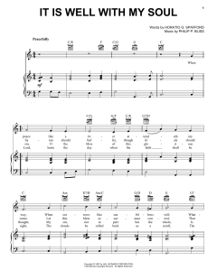It Is Well With My Soul von Horatio G. Spafford (Download) 