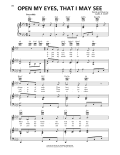 Open My Eyes, That I May See (Download) 