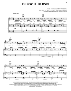 Slow It Down von Benson Boone (Download) 