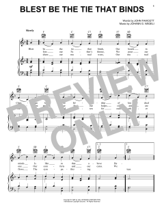 Blest Be The Tie That Binds von Lowell Mason (Download) 