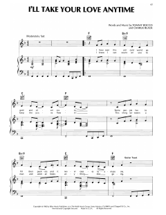 I'll Take Your Love Anytime von Don Williams (Download) 