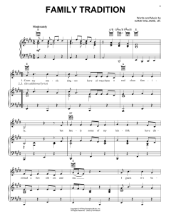 Family Tradition von Hank jr. Williams (Download) 