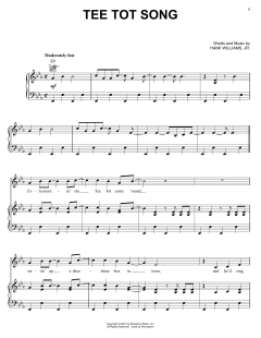 Tee Tot Song von Hank jr. Williams (Download) 