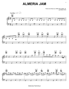 Almeria Jam von Hank jr. Williams (Download) 