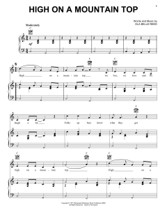 High On A Mountain Top von Ola Belle Reed (Download) 