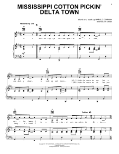 Mississippi Cotton Pickin' Delta Town von Charley Pride (Download) 