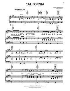 California von Joni Mitchell (Download) 