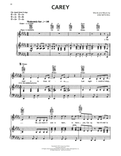 Carey von Joni Mitchell (Download) 