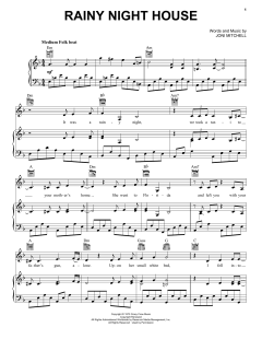 Rainy Night House von Joni Mitchell (Download) 