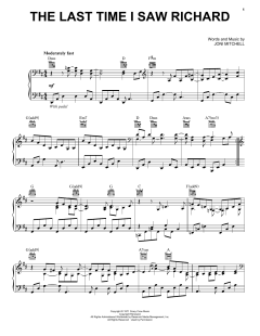 The Last Time I Saw Richard von Joni Mitchell (Download) 