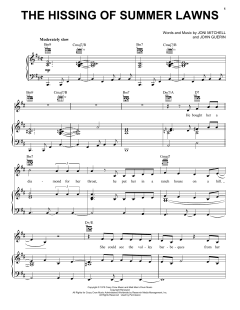 The Hissing Of Summer Lawns von Joni Mitchell (Download) 