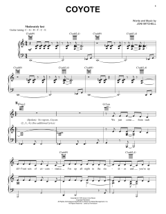 Coyote von Joni Mitchell (Download) 