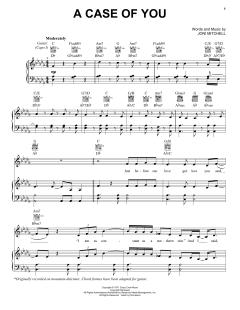 A Case Of You von Joni Mitchell (Download) 