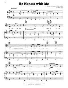 Be Honest With Me von Fred Rose (Download) 