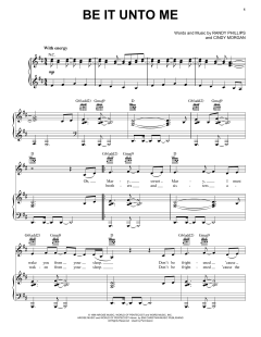 Be It Unto Me von Phillips, Craig & Dean (Download) 