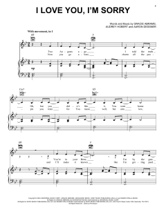 I Love You, I'm Sorry von Gracie Abrams (Download) 