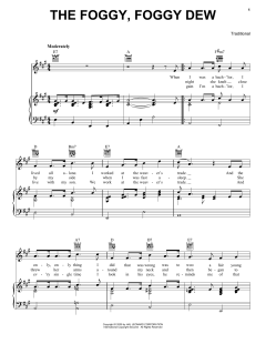 The Foggy, Foggy Dew von Traditional (Download) 