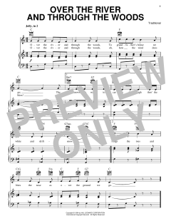 Over The River And Through The Woods von Traditional (Download) 