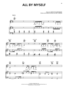 All By Myself von Eric Carmen (Download) 