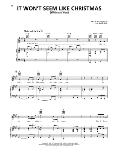 It Won't Seem Like Christmas (Without You) von Elvis Presley (Download) 