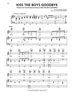 Kiss The Boys Goodbye von Frank Loesser (Download) 