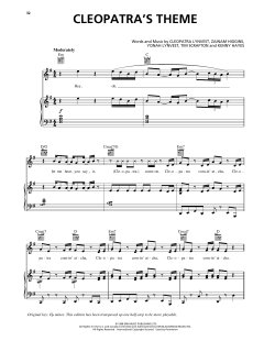 Cleopatra's Theme (Download) 
