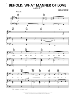 Behold, What Manner Of Love (Download) 