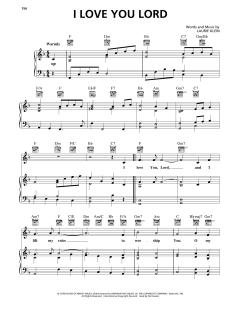 I Love You Lord (Download) 