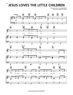 Jesus Loves The Little Children von George F. Root (Download) 