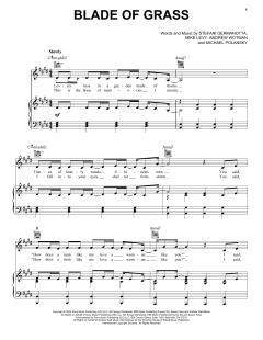 Blade Of Grass von Lady Gaga (Download) 