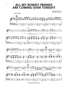 All My Rowdy Friends Are Coming Over Tonight von Hank Williams Jr. (Download) 