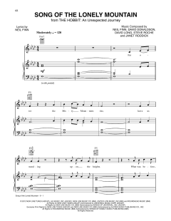 Song Of The Lonely Mountain von David Donaldson (Download) 