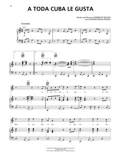 A Toda Cuba Le Gusta von Antonio Maria Romeu (Download) 