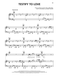 Testify To Love von Avalon (Download) 