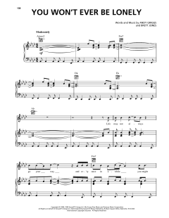 You Won't Ever Be Lonely von Andy Griggs (Download) 