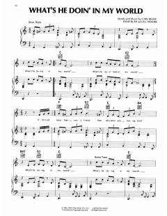 What's He Doin In My World (Download) 